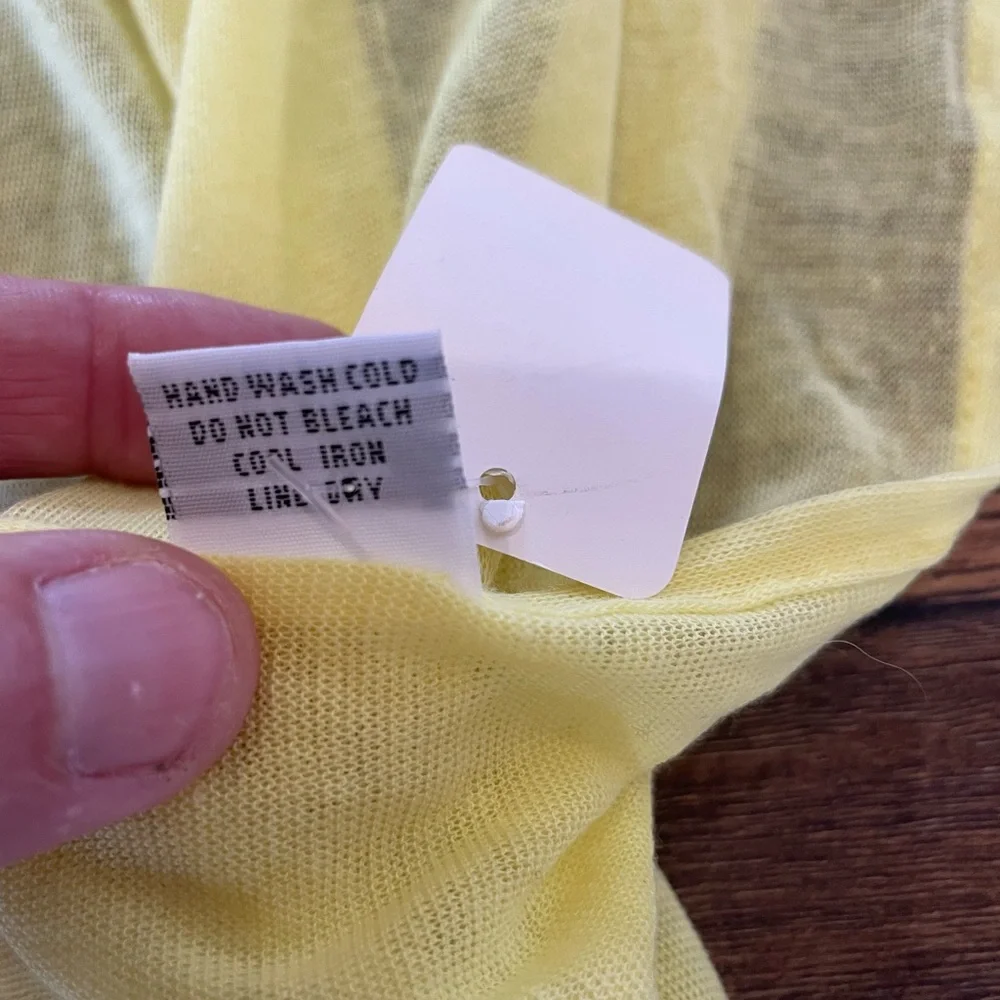 NWT Bright Yellow Scarf, Versatile